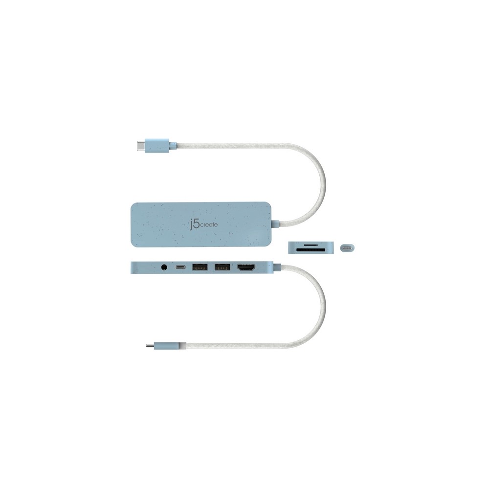 j5create Eco-Friendly USB-C Multi-Port Hub with Power Delivery Lightning offer