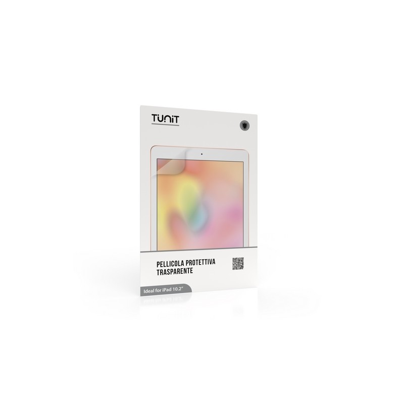 TUNIT Pellicola protettiva trasparente per iPad 10.2" Italia