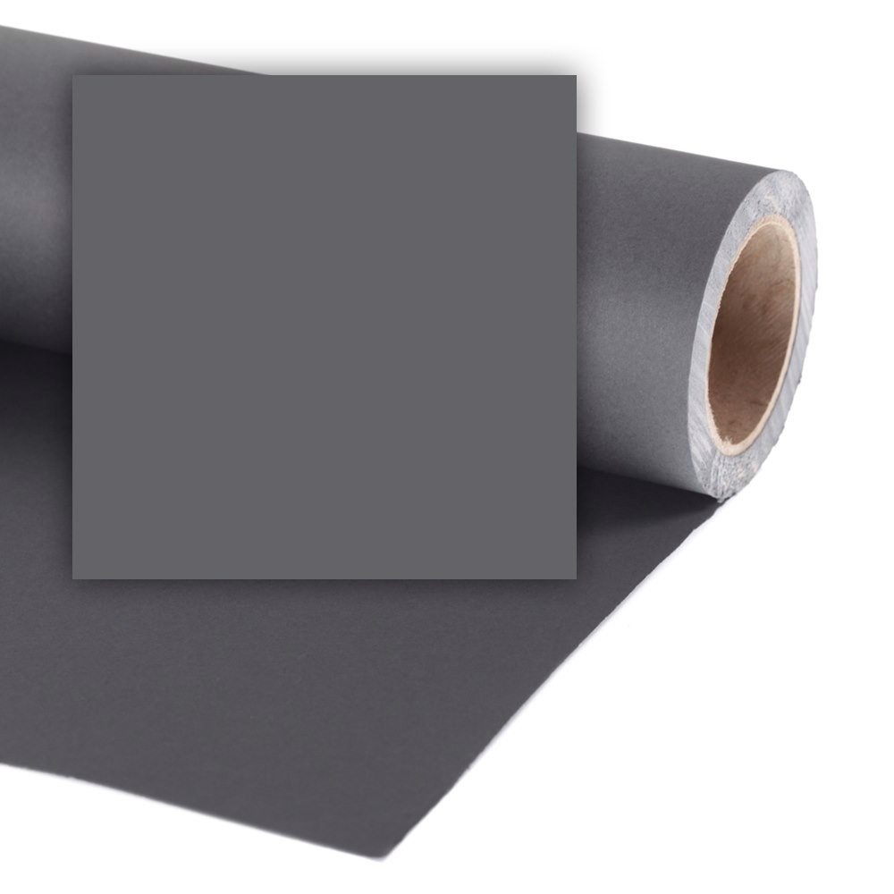 Manfrotto Colorama Fondale in Carta 2.72 x 11m Charcoal Consegna Veloce