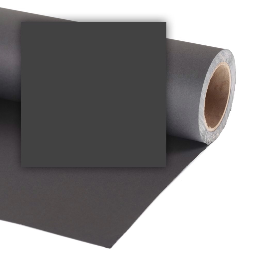 Manfrotto Colorama Fondale in Carta 2.72 x 11m Black Sottocosto