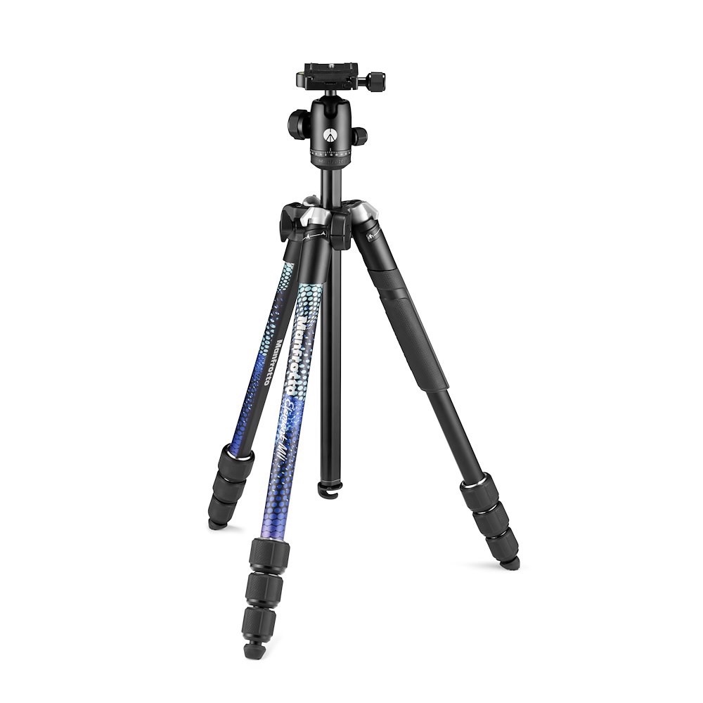 Manfrotto Element MII blu in alluminio Latest stili