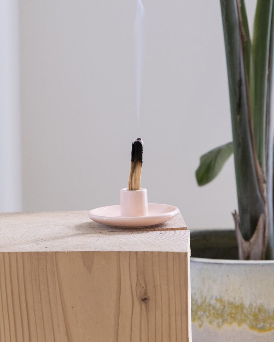 Wood'd PALO SANTO PLATE PINK Vendita