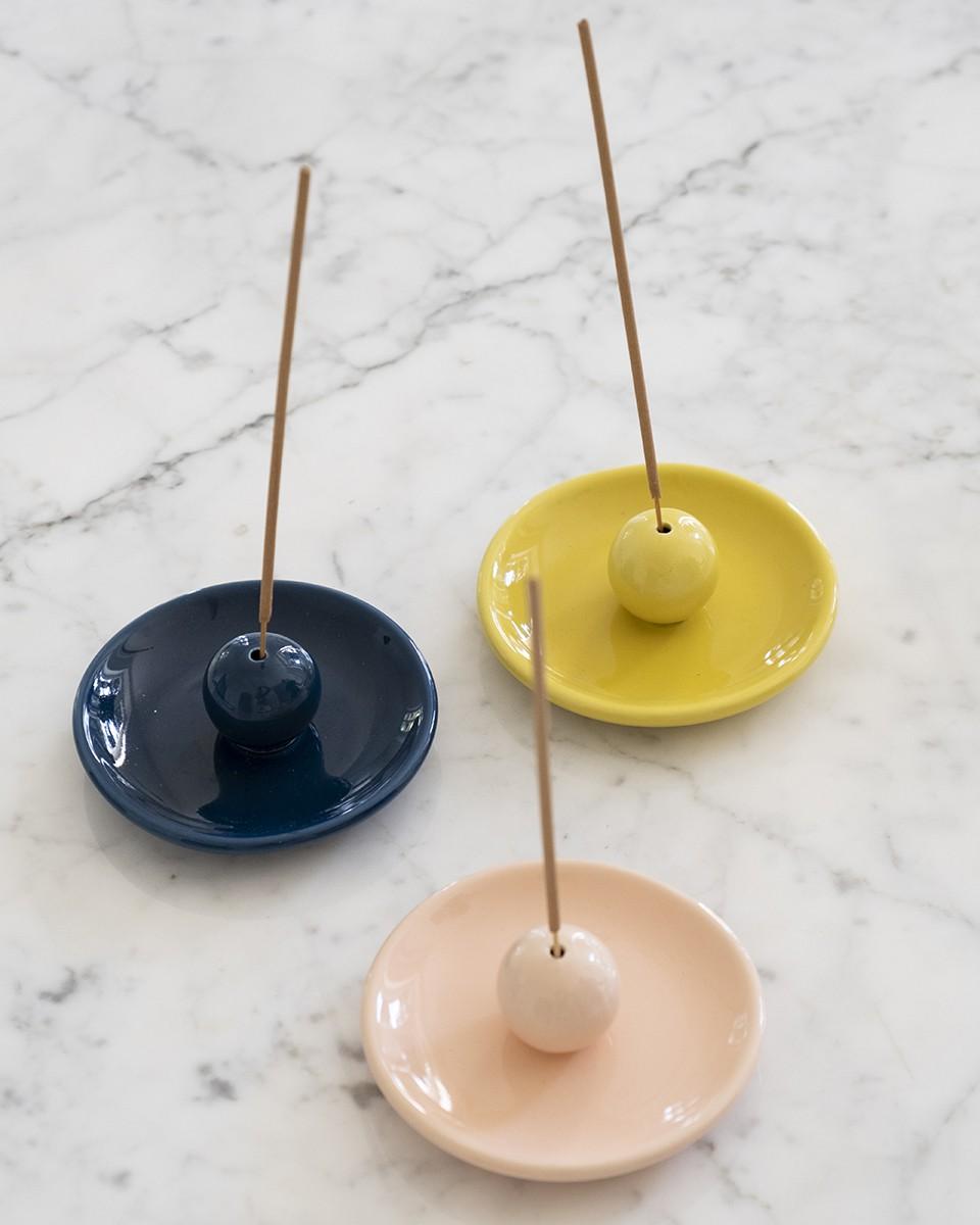 Wood'd INCENSE PLATE BLUE Affare Del Giorno