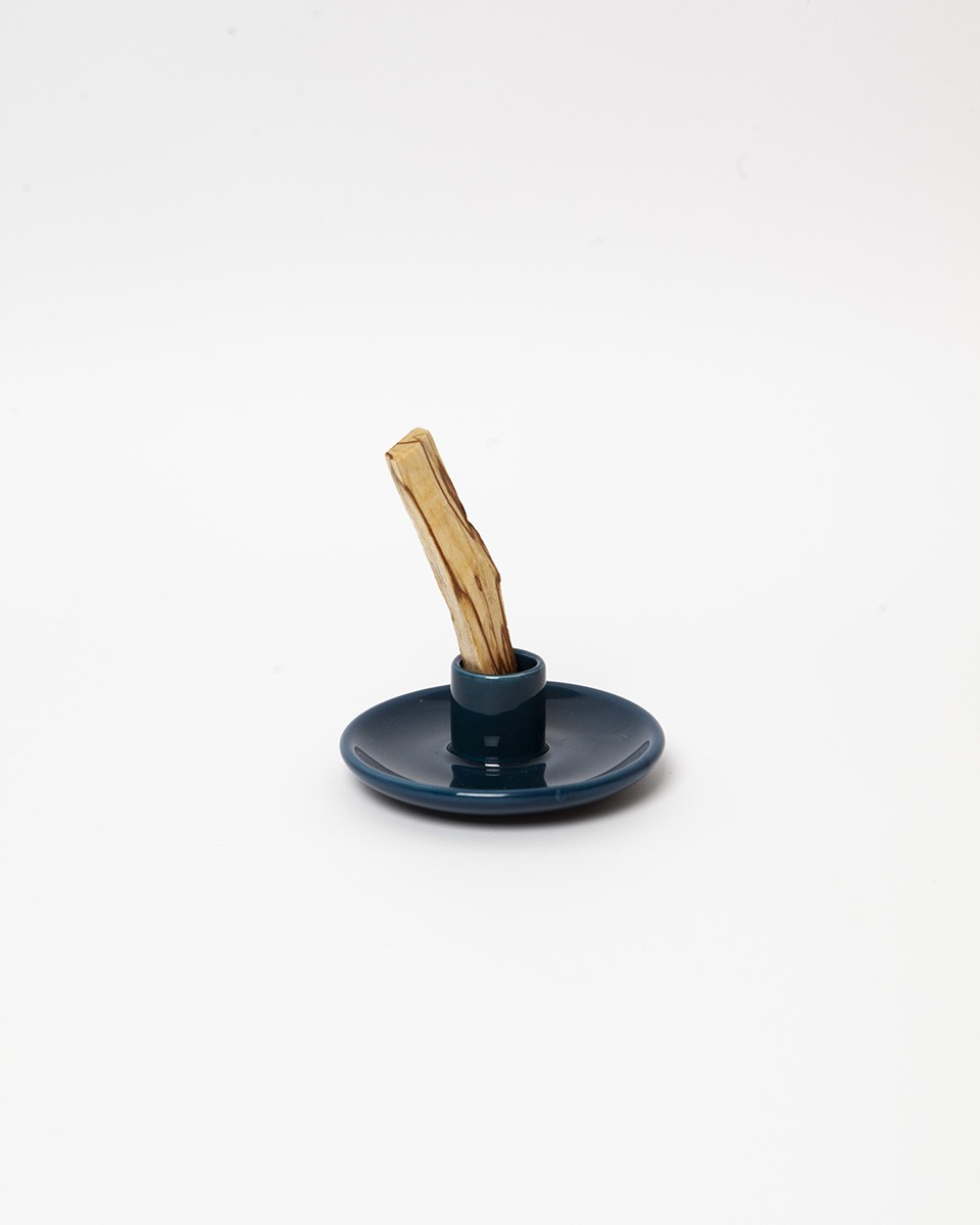 Wood'd PALO SANTO PLATE BLUE Prezzo Ridotto