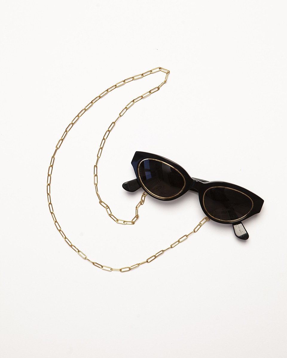 Wood'd Eyeglasses Lace Wide Golden Offerta