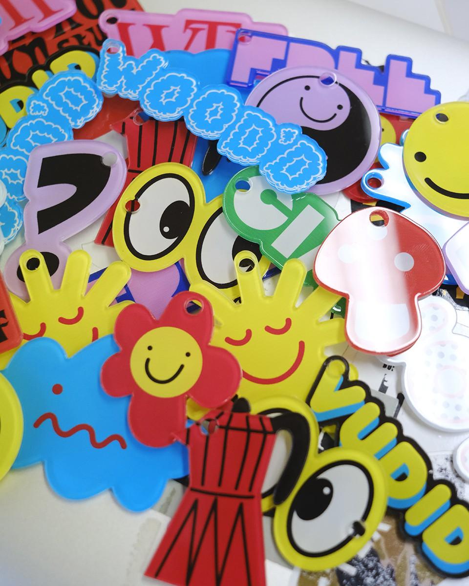 Wood'd Vudid Who Keychain Vendite Flash