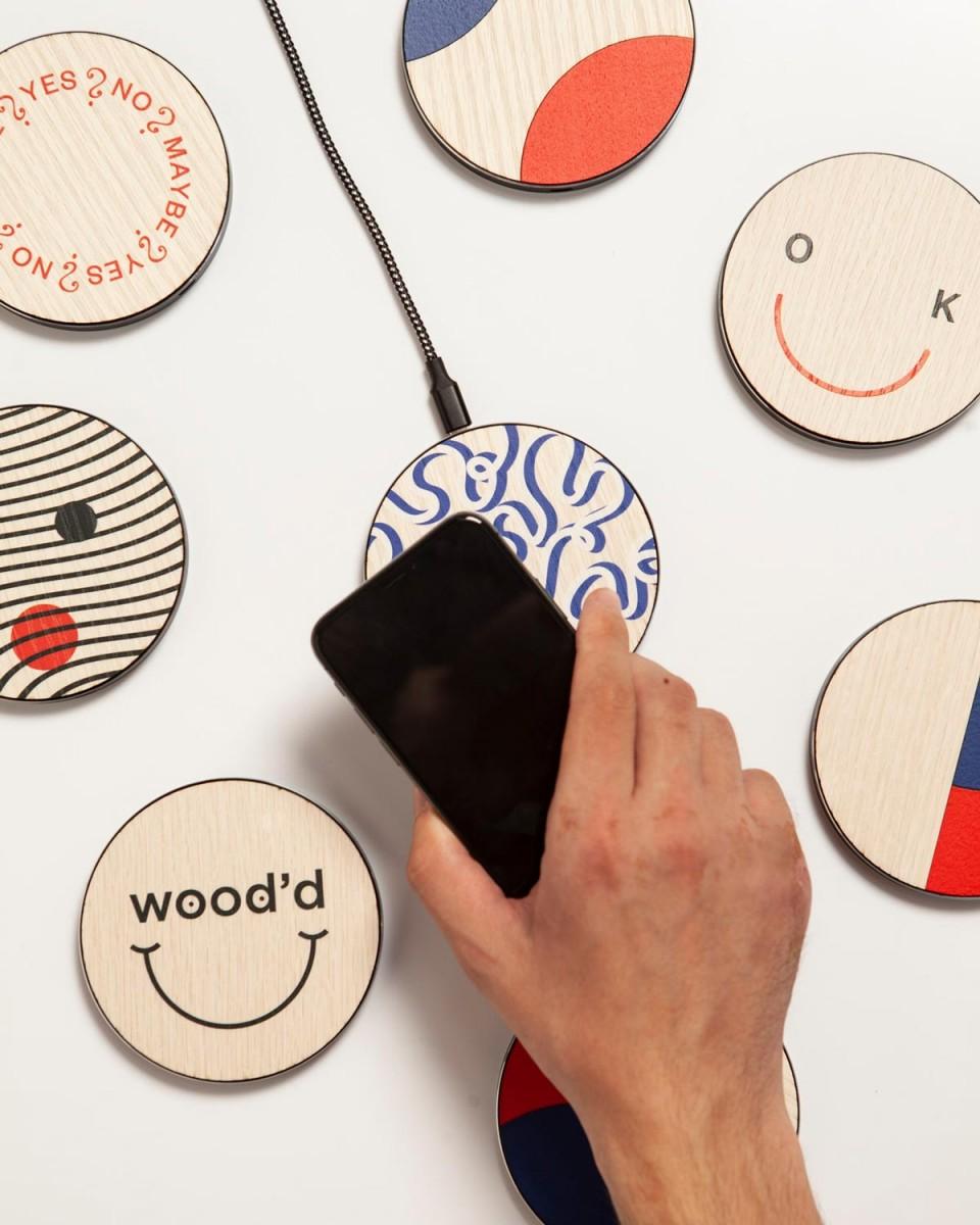 Wood'd OK Charger In Saldo