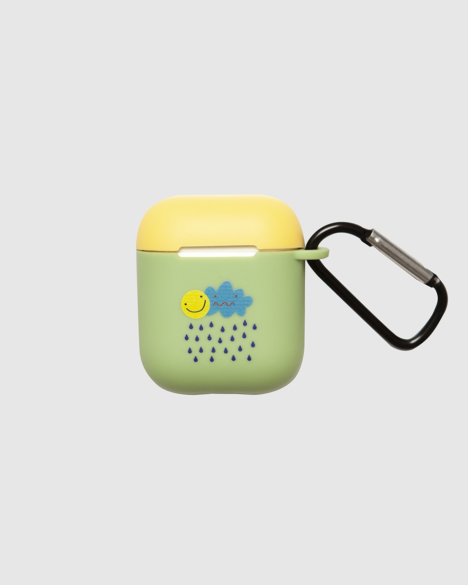 Wood'd AirPods Case Happy Rain Spedizione Gratuita