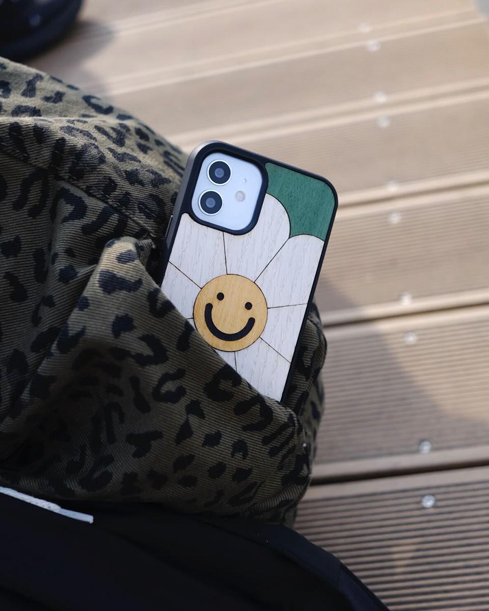 Wood'd Happy Daisy Cover Vendita Calda