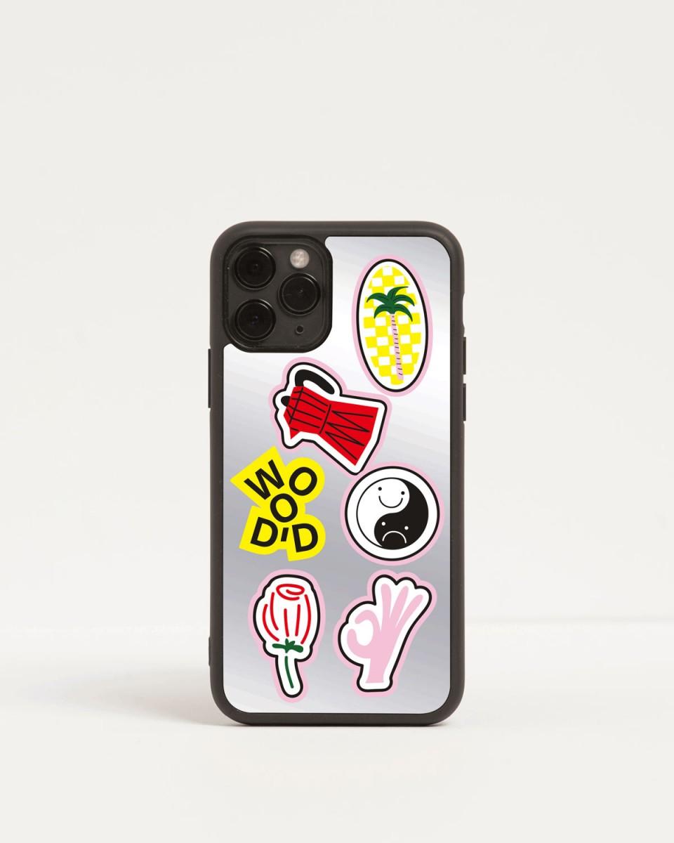 Wood'd Sticker Mirror Italy