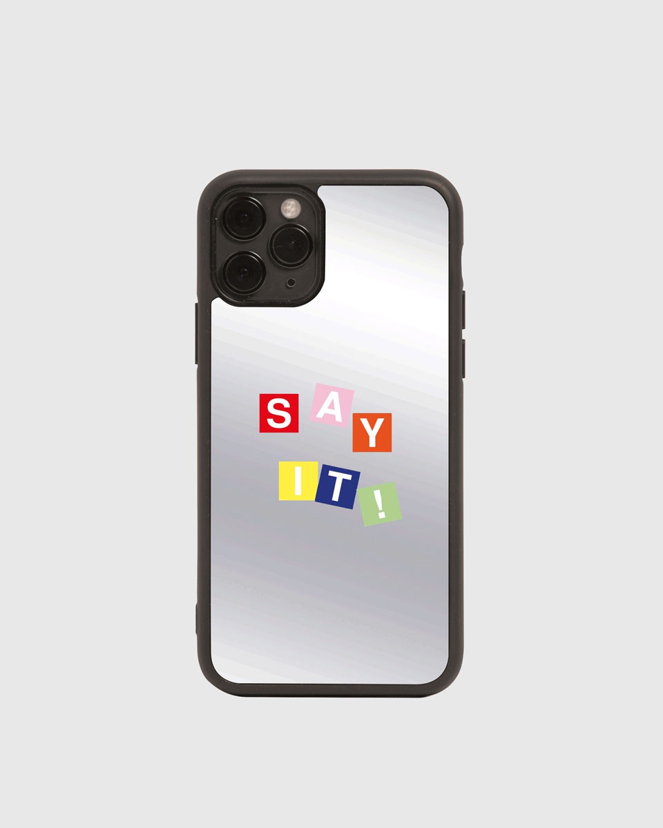 Wood'd Alphabet Mirror Case Qualità