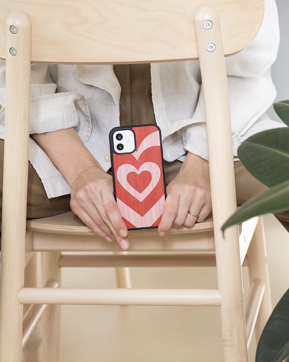 Wood'd Cuore Matto Rosa Cover Promozione Limitata