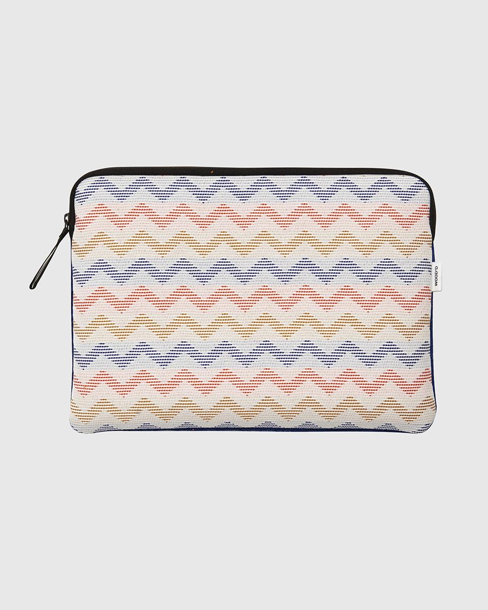Wood'd Patch Orange Macbook Case Vendita