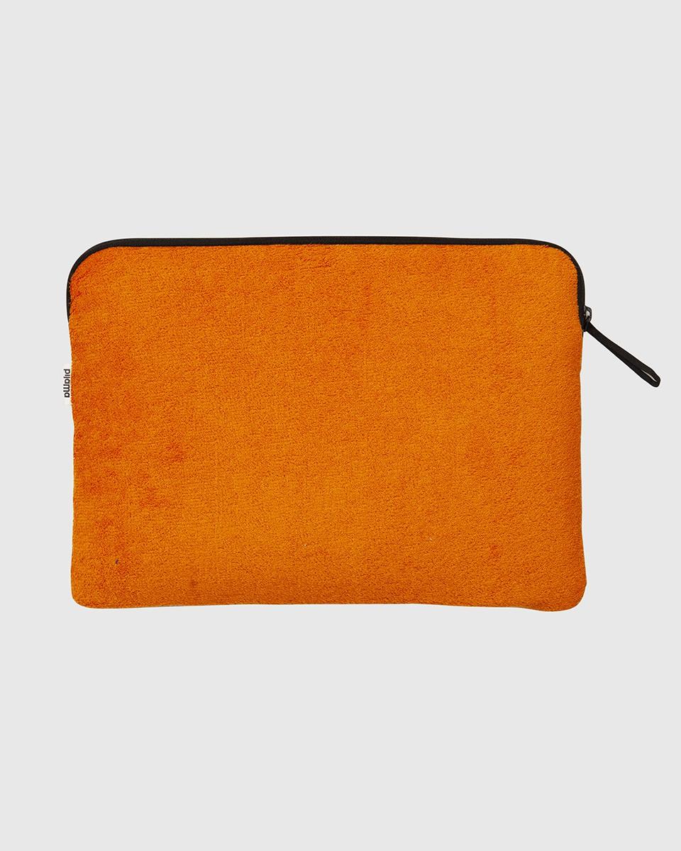 Wood'd Patch Orange Macbook Case Vendita